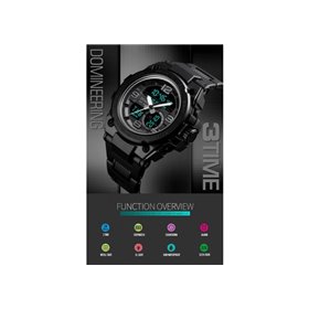 Αθλητικό ρολόι χειρός ανδρικό SKMEI 1452 BLACK