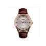 Ρολόι χειρός ανδρικό SKMEI 9091 GOLDEN LEATHER