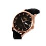 Ρολόι χειρός ανδρικό SKMEI 9091 BLACK LEATHER