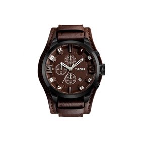 Ρολόι χειρός ανδρικό SKMEI 9165 BROWN