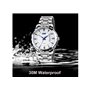 Ρολόι χειρός ανδρικό SKMEI 9069 SILVER/BLUE