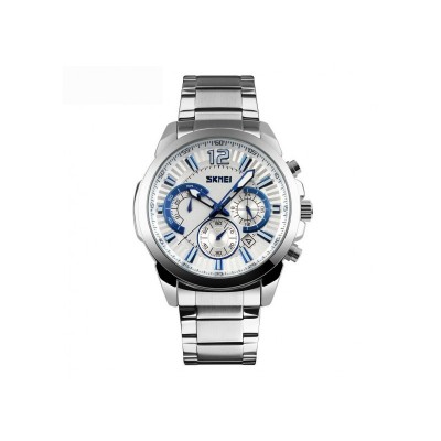 Ρολόι χειρός ανδρικό SKMEI 9108 SILVER/WHITE