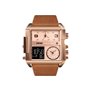 Ρολόι χειρός ανδρικό SKMEI 1391 ROSE GOLD/BROWN