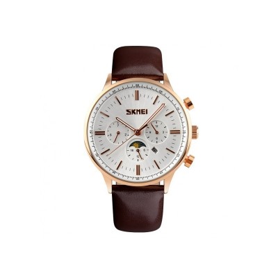 Ρολόι χειρός ανδρικό SKMEI 9117 GOLD/WHITE