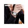 Ρολόι χειρός ανδρικό SKMEI 1466 BLACK LEATHER