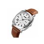 Ρολόι χειρός ανδρικό SKMEI 1466 SILVER LEATHER