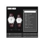 Ρολόι χειρός ανδρικό SKMEI 9130 SILVER/BROWN GENT