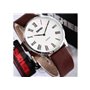 Ρολόι χειρός ανδρικό SKMEI 9092 WHITE/BROWN
