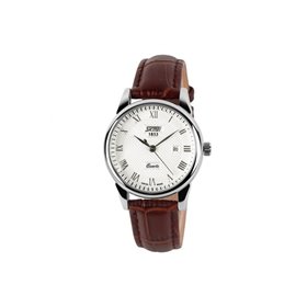Ρολόι χειρός ανδρικό SKMEI 9058 BROWN/WHITE