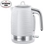 Russell Hobbs 24380 Inspire High Gloss πλαστικό φρυγανιέρα για Τέσσερις φέτες, λευκό με βραστήρα