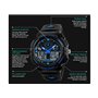 Ρολόι χειρός ανδρικό SKMEI 1270 BLACK/BLUE