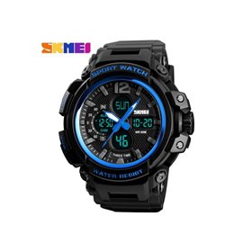Ρολόι χειρός ανδρικό SKMEI 1343 BLACK/BLUE