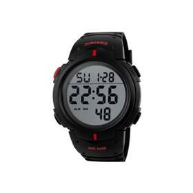 Αθλητικό ρολόι χειρός SKMEI 1068 BLACK/RED Αθλητικό ρολόι χειρός SKMEI 1068 BLACK/RED