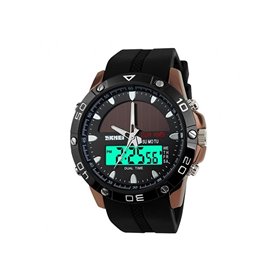 Αθλητικό ηλιακό ρολόι χειρός ανδρικό SKMEI 1064 GOLD