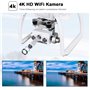 UPair Two Drone με κάμερα HD 4K, FPV Drone με 3D βίντεο, Quadrocopter για παιδιά, 5.8 G RC μετάδοση WiFi