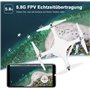 UPair Two Drone με κάμερα HD 4K, FPV Drone με 3D βίντεο, Quadrocopter για παιδιά, 5.8 G RC μετάδοση WiFi