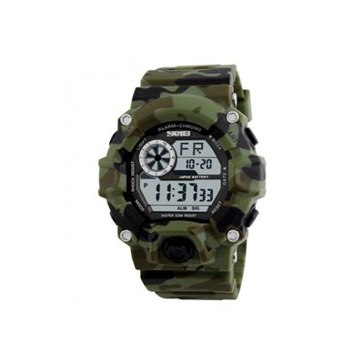 Ρολόι χειρός ανδρικό SKMEI 1019 GREEN CAMOUFLAG