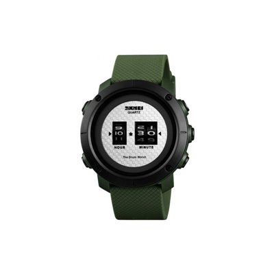 Ρολόι χειρός ανδρικό SKMEI 1486 ARMY GREEN/SILVER DIAL