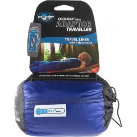 Sea to Summit Adaptor Coolmax Traveller Liner - Blue 210x90cm Sea to Summit Adaptor Coolmax Traveller Liner - Blue 210x90cm