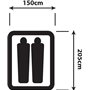 OZtrail Tasman 2 Dome Σκηνή 3 Εποχών (2 Ατόμων) BlueΚωδικός: OZT-706 