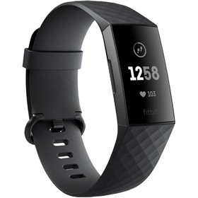 Fitbit Charge 3 Μαύρο