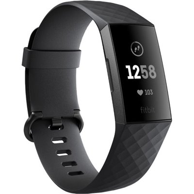 Fitbit Charge 3 Μαύρο