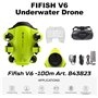 Υποβρύχιο Drone με Κάμερα Fifish V6 από QYSEA Wide Angle 162˚ VR Γυαλιά 64 GB 843823
