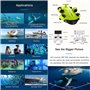 Υποβρύχιο Drone με Κάμερα Fifish V6 από QYSEA Wide Angle 162˚ VR Γυαλιά 64 GB 843823