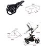 HXPH The High Landscape Baby Stroller, Πτυσσόμενο και αμφίδρομο, για μωρά