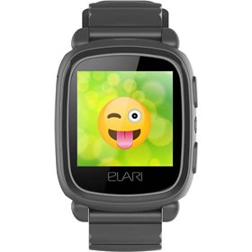 Elari Ψηφιακό Παιδικό Ρολόι Smartwatch KidPhone 2 KP-2 Black
