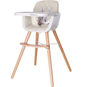 Καρεκλάκι Φαγητού Woody Beige Kikkaboo 31004010081 Καρεκλάκι Φαγητού Woody Beige Kikkaboo 31004010081