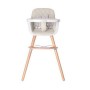 Καρεκλάκι Φαγητού Woody Beige Kikkaboo 31004010081