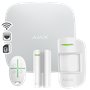 Σετ κεντρικής μονάδας IP, Wifi & Dual Sim σε λευκό χρώμα. AJAX SYSTEMS - WHITE STARTER KIT PLUS