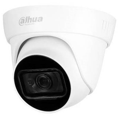 Κάμερα Dome 8MP, με φακό 2.8mm και IR 30m. Ενσωματωμένο μικρόφωνο. DAHUA - HAC-HDW1801TL-A