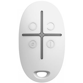 Τηλεχειριστήριο, σε λευκό χρώμα. AJAX SYSTEMS - SPACE CONTROL 6267