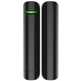 Ασύρματη μαγνητική επαφή, σε μαύρο χρώμα. AJAX SYSTEMS - DOOR PROTECT 7062