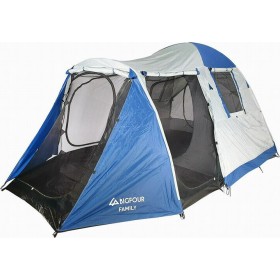 Bigfour Family Σκηνή 3 Εποχών (6 Ατόμων) UV+30Κωδικός: UNI-10603  Bigfour Family Σκηνή 3 Εποχών (6 Ατόμων) UV+30Κωδικός: UNI-10603