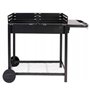 Ψησταριά BBQ για Κάρβουνα με Ορθοστάτες Zelfo ZL-BBQ