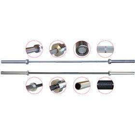 Μπάρα χωρίς κολάρο Φ50mmx220cm, PSI: 160000