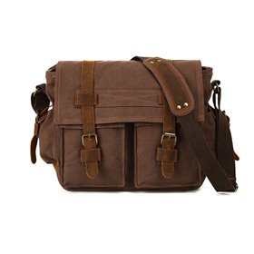 Τσάντα ώμου χακί