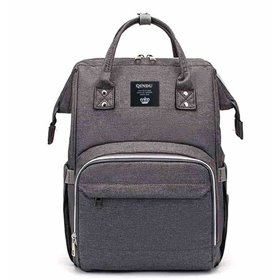Τσάντα πλάτης μωρού QINDU γκρι
