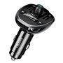 VSAMS FM transmitter με οθόνη, 2x USB, SD card, 3.4A, μαύρο