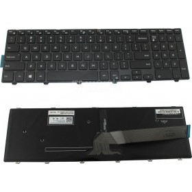 Πληκτρολόγιο για Dell Inspiron 15/3000/3541/3542/3543 US Μαύρο (40030US)