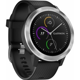 Garmin Vivoactive 3 43mm (Black with Silver Hardware)