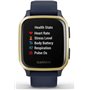 Garmin Venu SQ Music Edition 37mm Navy with Light Gold Bezel