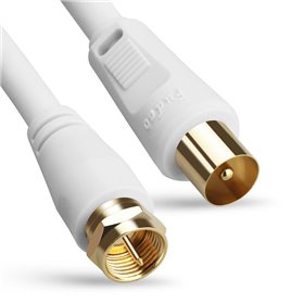 Καλώδιο κεραίας - Θηλυκό/Αρσενικό - 5 μέτρα - 196356