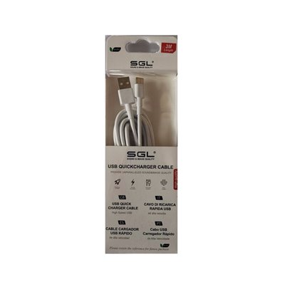 Καλώδιο TypeC USB Android - V8 - 3M - 194783