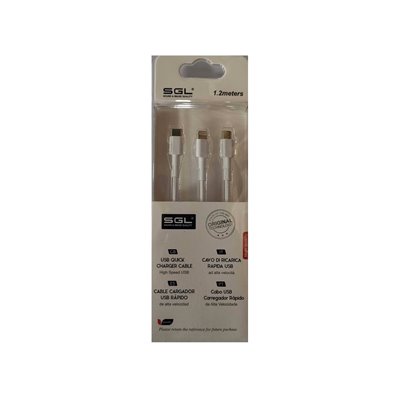 Καλώδιο All-in-one - USB Android/iOS - 1.2M - 194796