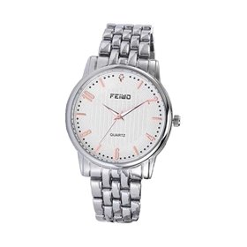 Αναλογικό ρολόι χειρός - Unisex - 8568 - White - 687011 Αναλογικό ρολόι χειρός - Unisex - 8568 - White - 687011