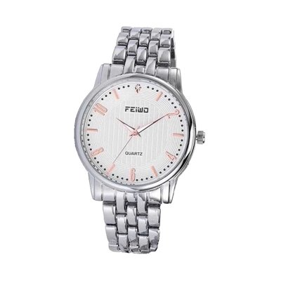 Αναλογικό ρολόι χειρός - Unisex - 8568 - White - 687011